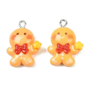 Christmas Opaque Resin Pendants