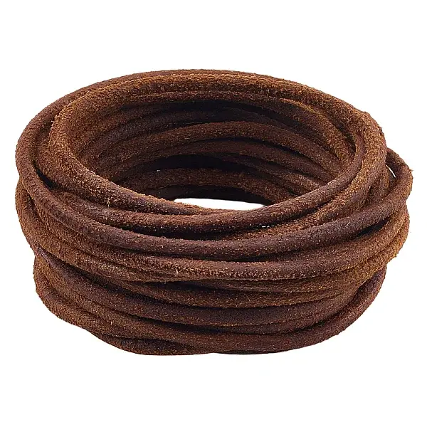 5M DIY Frosted Cowhide Leather Cord