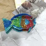 Ocean Theme Acrylic Claw Hair Clips