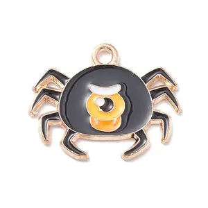 Halloween Alloy Enamel Pendants