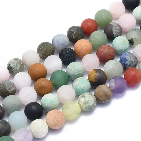 Natural Mixed Gemstone Beads Strands