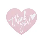 20Pcs Coated Paper Thank You Greeting Card