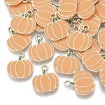 Autumn Theme Alloy Enamel Pendants