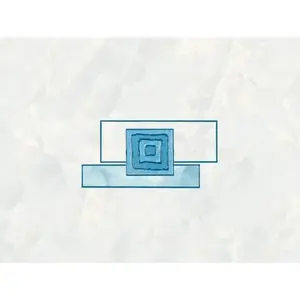 Dekor Multi Laura modrá 25x33 cm lesk WITKB086.1