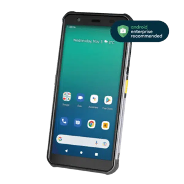 NewLand NFT10 Pilot-Serie, 2D, 14.5cm (5.7''), GPS, USB-C, BT, Wi-Fi, 4G, NFC, Android, kit, GMS, black