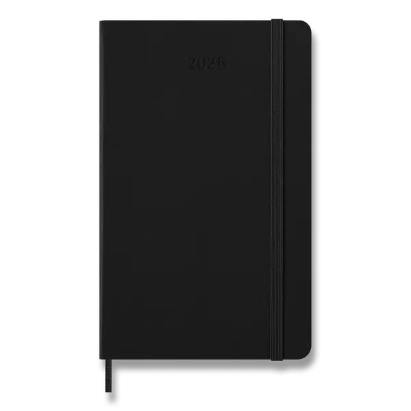 Diář Moleskine Smart Writing 2026 - L, týdenní, černý