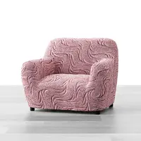 Bielastické potahy BRILLANTE bordó křeslo (š. 60 - 110 cm)