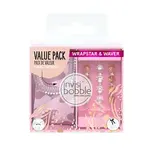 Sada spirálové gumičky s mašlí a ozdobných sponek Invisibobble Wrapstar and Waver Sauvage Beauty (IB-OR-USDO102) + dárek zdarma