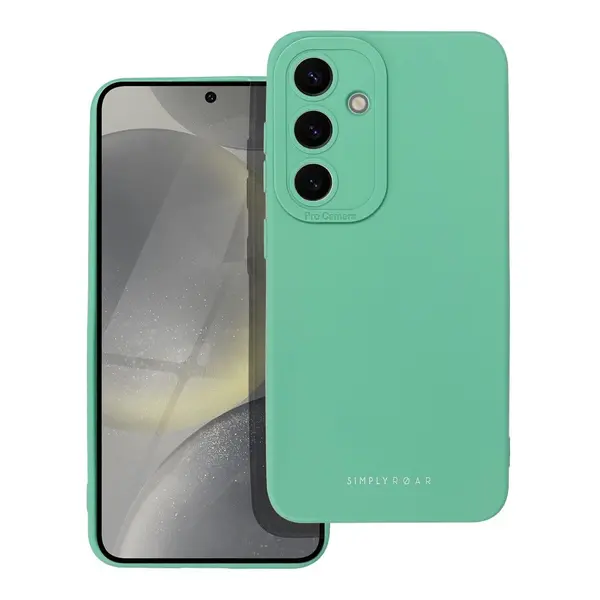 Zadní ochranný kryt ROAR case LUNA pro Samsung Galaxy S24, zelená
