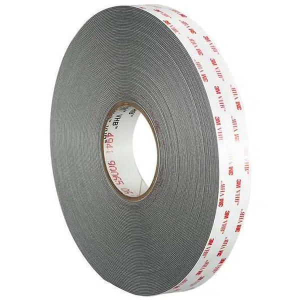 3M VHB 4941-P, 9 mm x 3 m, světle šedá oboustranně velmi silně lepicí akrylová páska, tl. 1,1 mm
