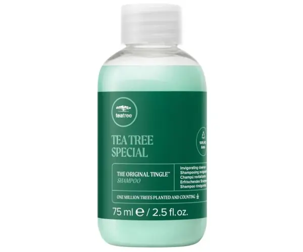 Osvěžující šampon na vlasy Paul Mitchell Tea Tree Special The Original Tingle Shampoo - 75 ml + dárek zdarma