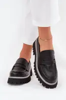 BIG STAR SHOES Dámské Mokasíny Na Platformě A Plochém Podpatku Big Star