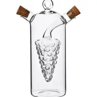 Láhev na olej a ocet Affek Design Peter 300 / 30 ml průhledná barva