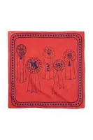 Šátek pro psa HAY 55 x 55 cm červená barva