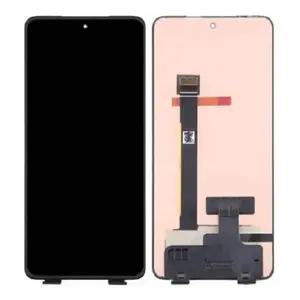 LCD display + dotyková deska + přední kryt pro Motorola Moto G56, grey mist (Service Pack)
