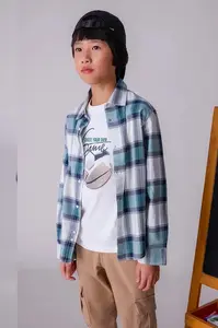 Dětská bavlněná košile Mayoral