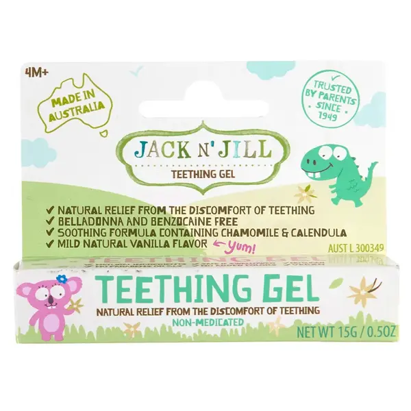 JACK N' JILL Jack N´Jill gel na prořezávajíci se zoubky 15 g