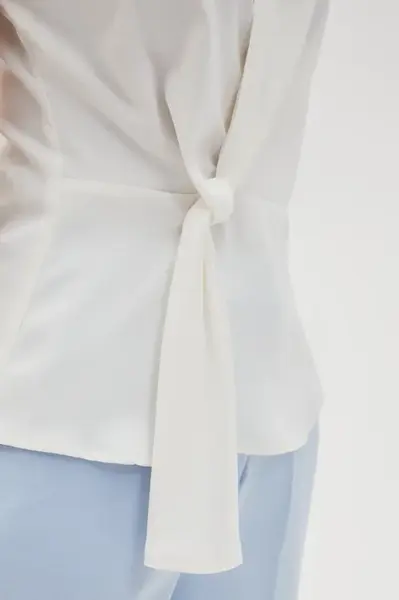 Marisse Women's Shirt L-Ko-4605 Off White