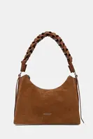 Semišová kabelka Coccinelle BOHEME SUEDE BIMATERIAL