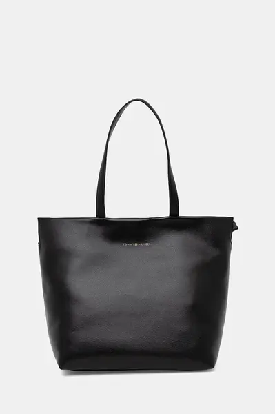 Kabelka Tommy Hilfiger černá barva, AW0AW17693