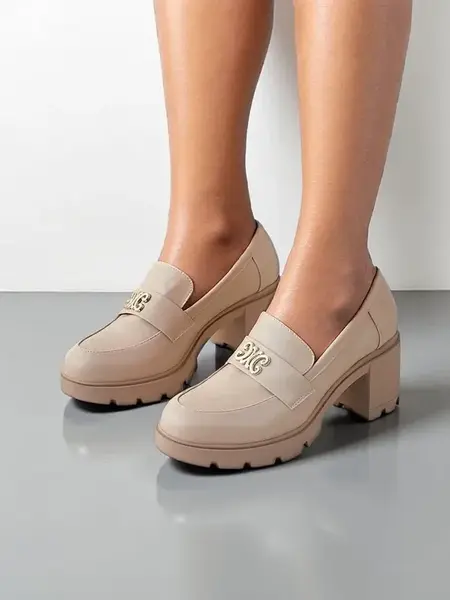 Resti Women's heeled moccasins Blascos