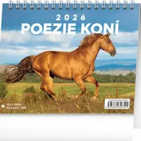 Stolní kalendář Poezie koní 2026