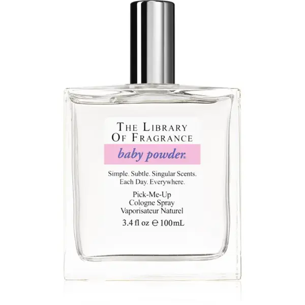 The Library of Fragrance Baby Powder kolínská voda unisex 100 ml