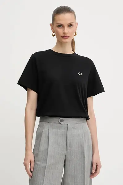 Bavlněné tričko Twinset