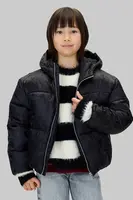 Dětská bunda Calvin Klein Jeans černá barva, IG0IG03020