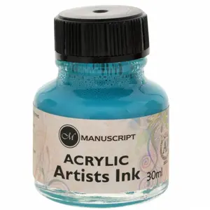 Kaligrafický inkoust Manuscript 30ml – tyrkysový
