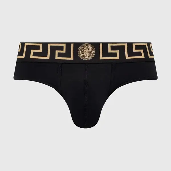 Spodní prádlo Versace pánské, černá barva, AU10027 1A10011