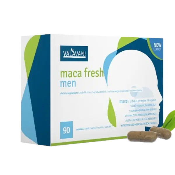 VALAVANI Maca fresh men 90 kapslí