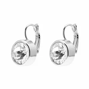 AURA Elegantní visací náušnice s Preciosa krystalem PCAUE00110