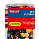 Herlitz - Napínáčky 200 ks, barevné