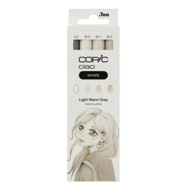 Copic Ciao sada 4ks, Shade Light/Warm
