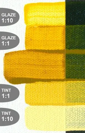 Akryl Golden Fluid 30ml – 2225 Nickel Azo Yellow