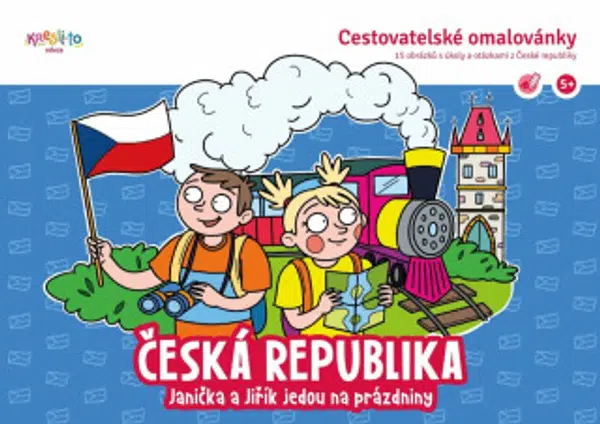 Omalovánky Janička a Jiřík jedou na prázdniny - Pavla Navrátilová Filip