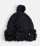 Gemre Black hat with fur Danna