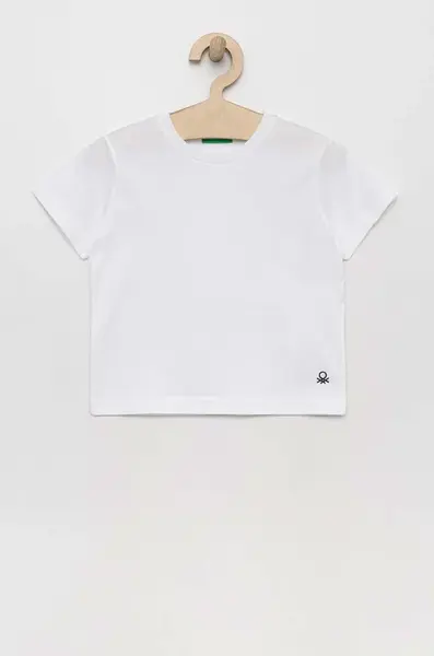 Dětské bavlněné tričko United Colors of Benetton