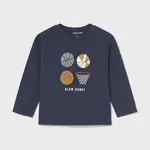 Bavlněné tričko s dlouhým rukávem Mayoral