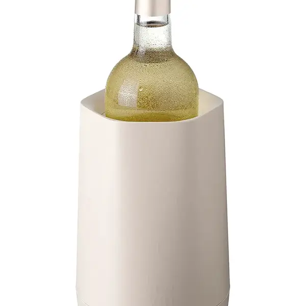 Chladič na víno Vacu Vin Wine HEXO Sand béžová barva