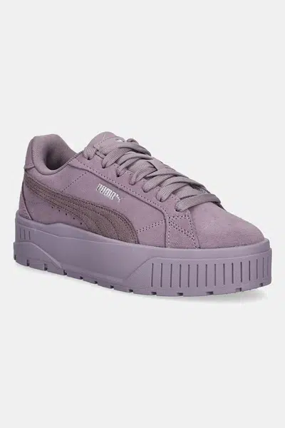 Semišové tenisky Puma Karmen II hnědá barva, 397457
