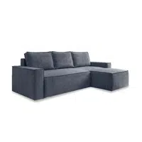MID.YOU ROHOVÁ SEDAČKA, textil, tmavě modrá
