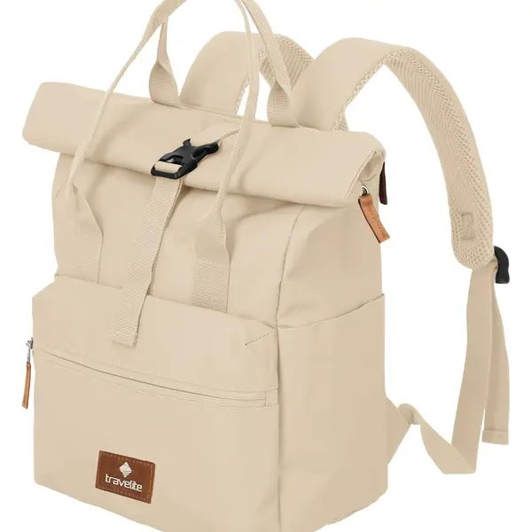 Travelite Basics Short Handle Roll-up Off-white