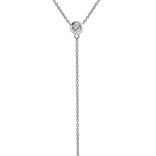 Hot Diamonds Elegantní stříbrný náhrdelník s diamantem Tender DN176