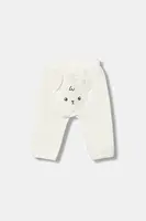 Kojenecké tepláky United Colors of Benetton bílá barva, 3MDSAF029