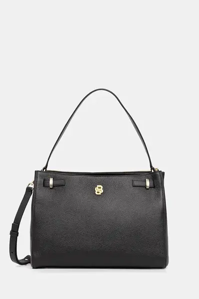 Kožená kabelka BOSS BOSS BEYOND Tote