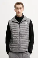 Vesta The North Face Huila šedá barva, přechodná, NF0A8DW40UZ1