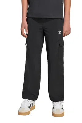 Dětské kalhoty adidas Originals černá barva, JX2786