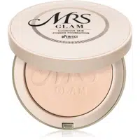 BPerfect Mrs Glam Glorious Skin kompaktní pudr pro matný vzhled odstín 01 Light Pink 70 g